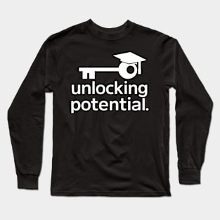 Unlocking Potential, Graduation gift Long Sleeve T-Shirt